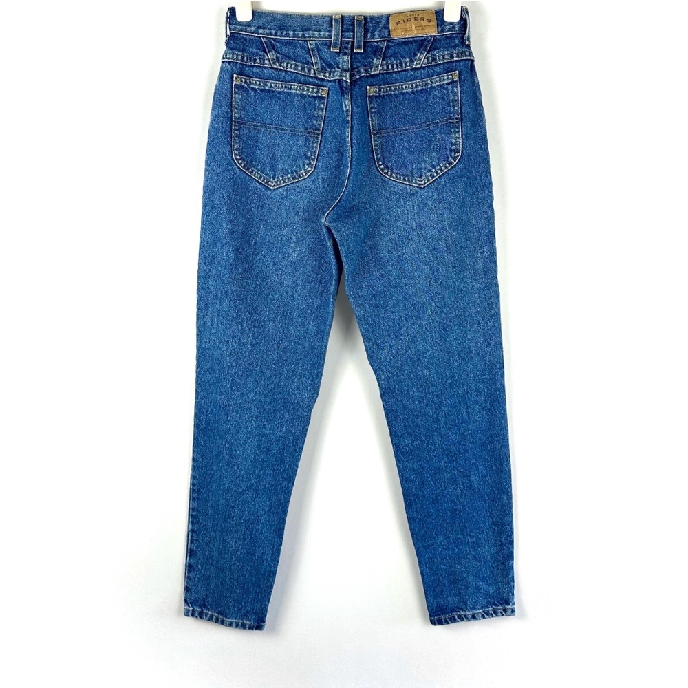 Vintage 1980’s 1990’s Lee Riders Jeans in Medium Blue Wash • High Rise • XS/S